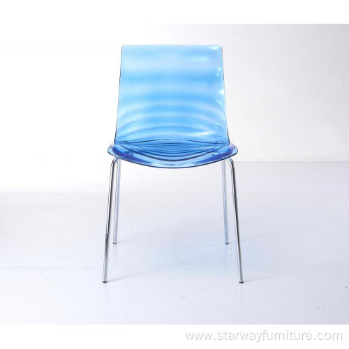 Polycarbonate Restaurant Clear PC Seat